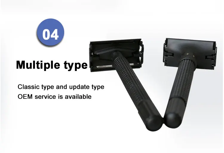 wholesale metal adjustable double edge safety shaving razor