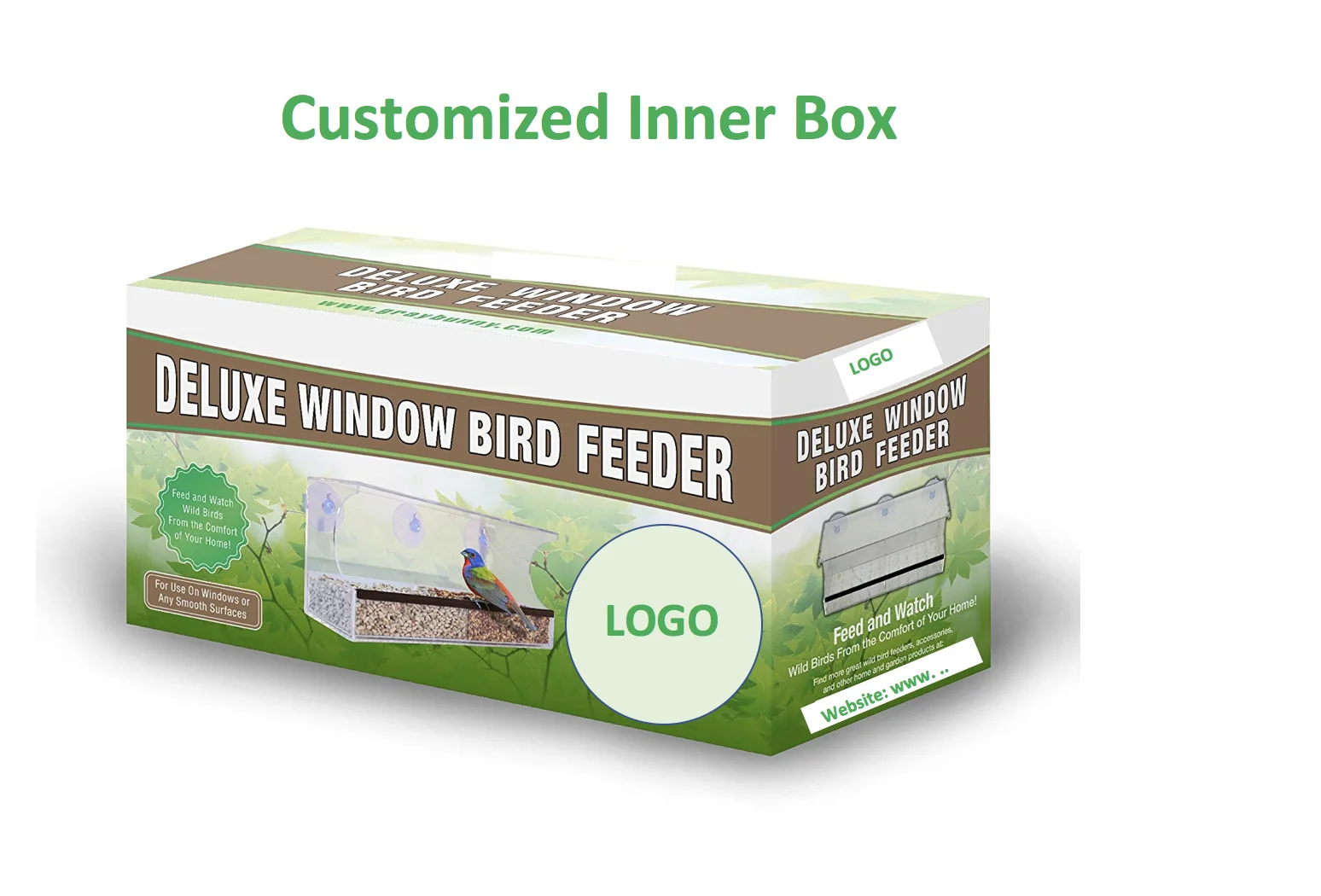 window hanging automatic wild bird feeder perspex bird feeder
