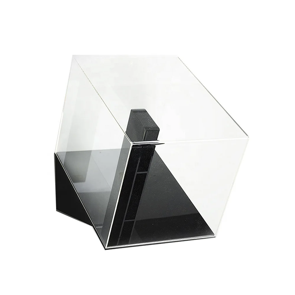 Acrylic Display Box With Base Display Case Clear Showcases Store