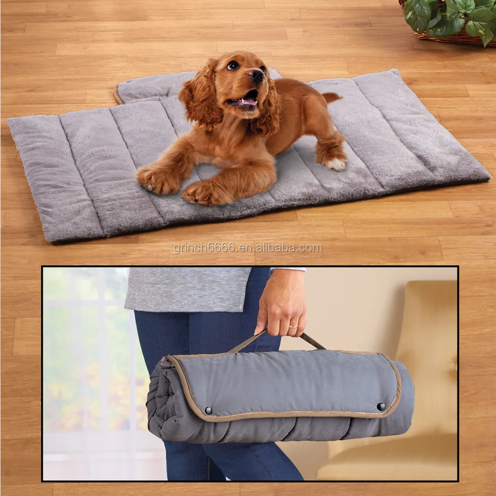 folding dog travel mat