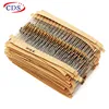 1/4W color ring resistor 200ohm to 4.3K commonly used resistor elements 25 kinds resistance values each kinds 10PCS