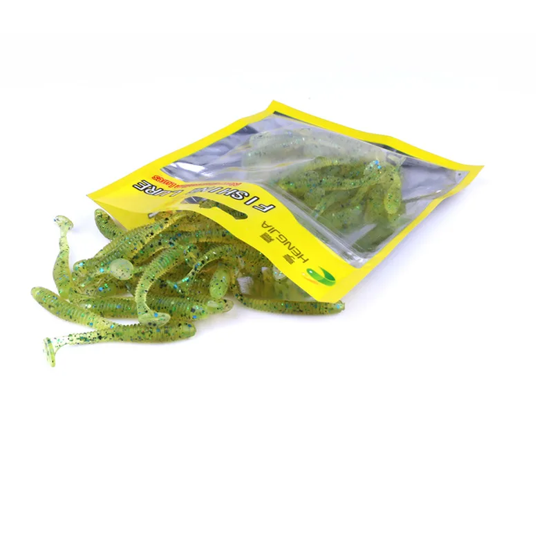 Horizon 1.9in 0.02oz Plastic Fishing Lures Soft Baits Bulk Iscas Artificiais Pesca Fishing Soft