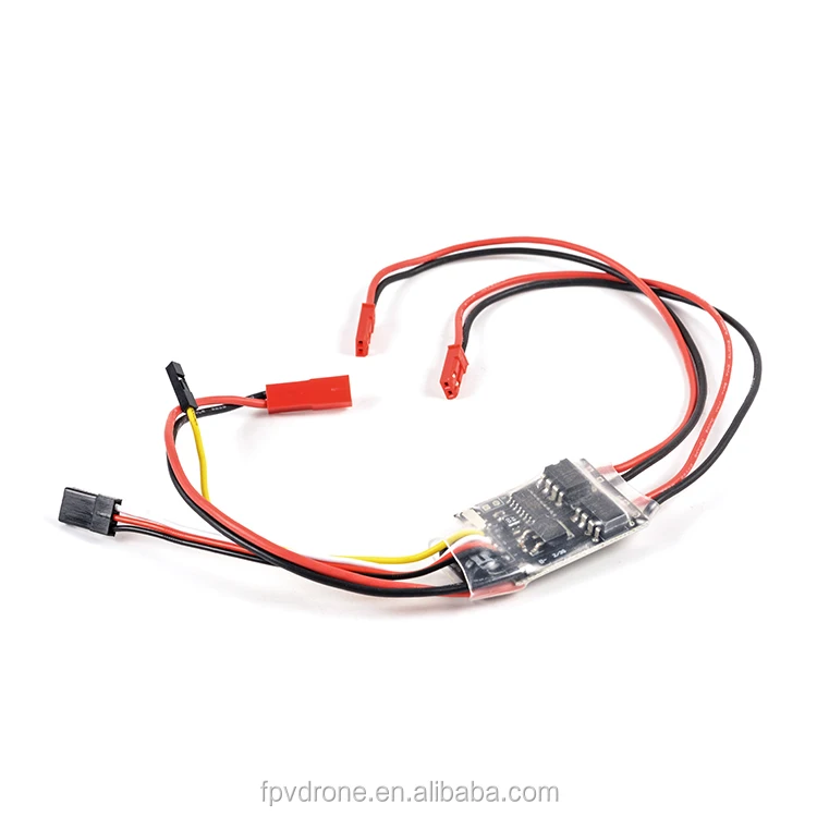 Regolatore Di Velocità (ESC) Bidirezionale 5A Per Modelli RC - Supporta Batterie 2S/3S Lipo Per Auto, Barche, Crawler