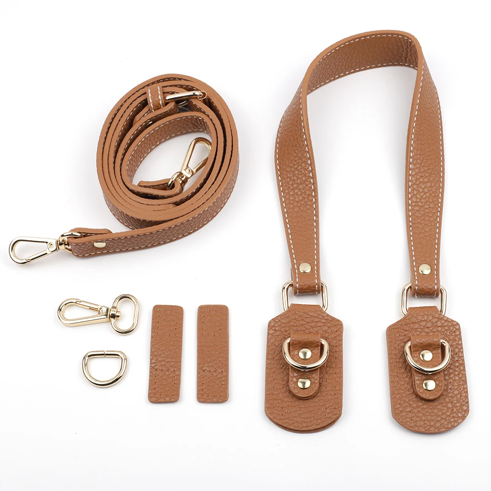 New Arrival Faux Leather Bag Straps Bag Handles Sets Kits Replacements