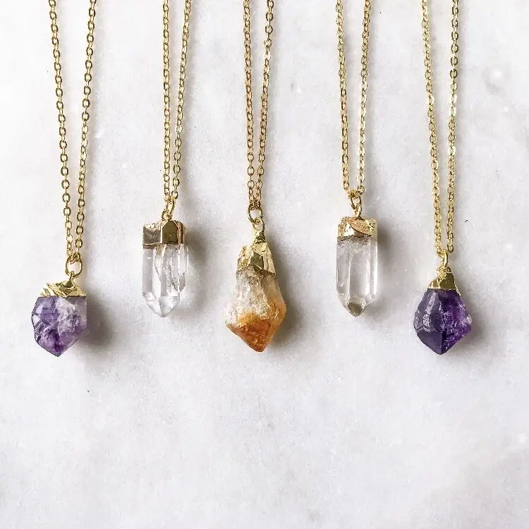 

birthstone necklace,10 Pieces