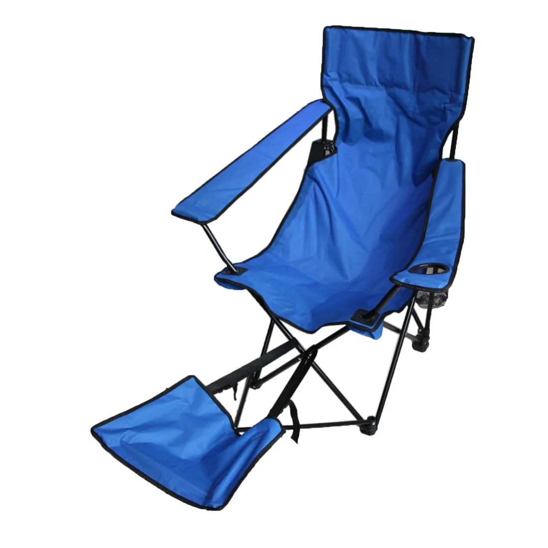 Factory Price Portable Aluminum Foldable Chair High Quality Beach Folding Chair Reclining Camping Chair With Footrest Buy Folding Camping Chair With Footrest Folding Fabric Camping Chair Folding Beach Chair With Footrest Product On