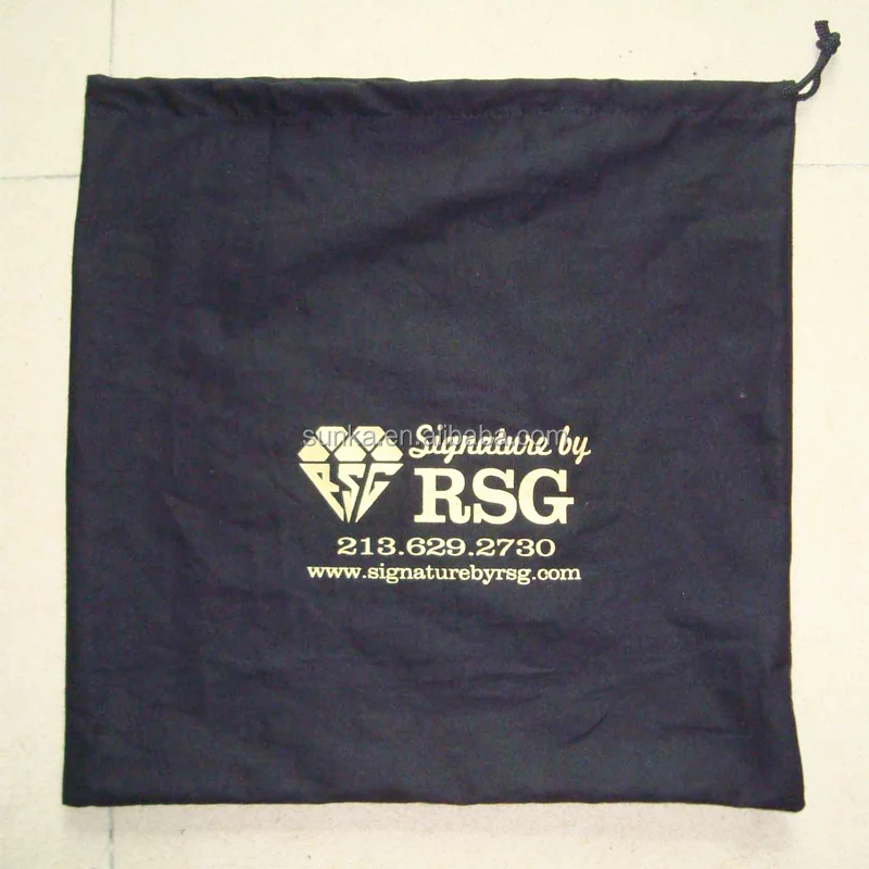 black dust bag