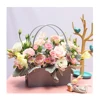 Wholesale Custom Colour Rectangle Preserved Rose Boxes Paper Boxes For Flower