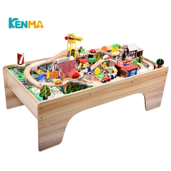 thomas wooden train table