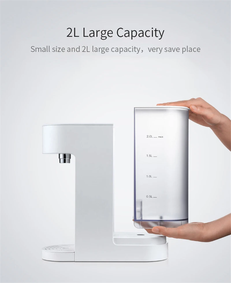 小米viomi 2l 智能即热式饮水机喝 5 级快速加热水壶