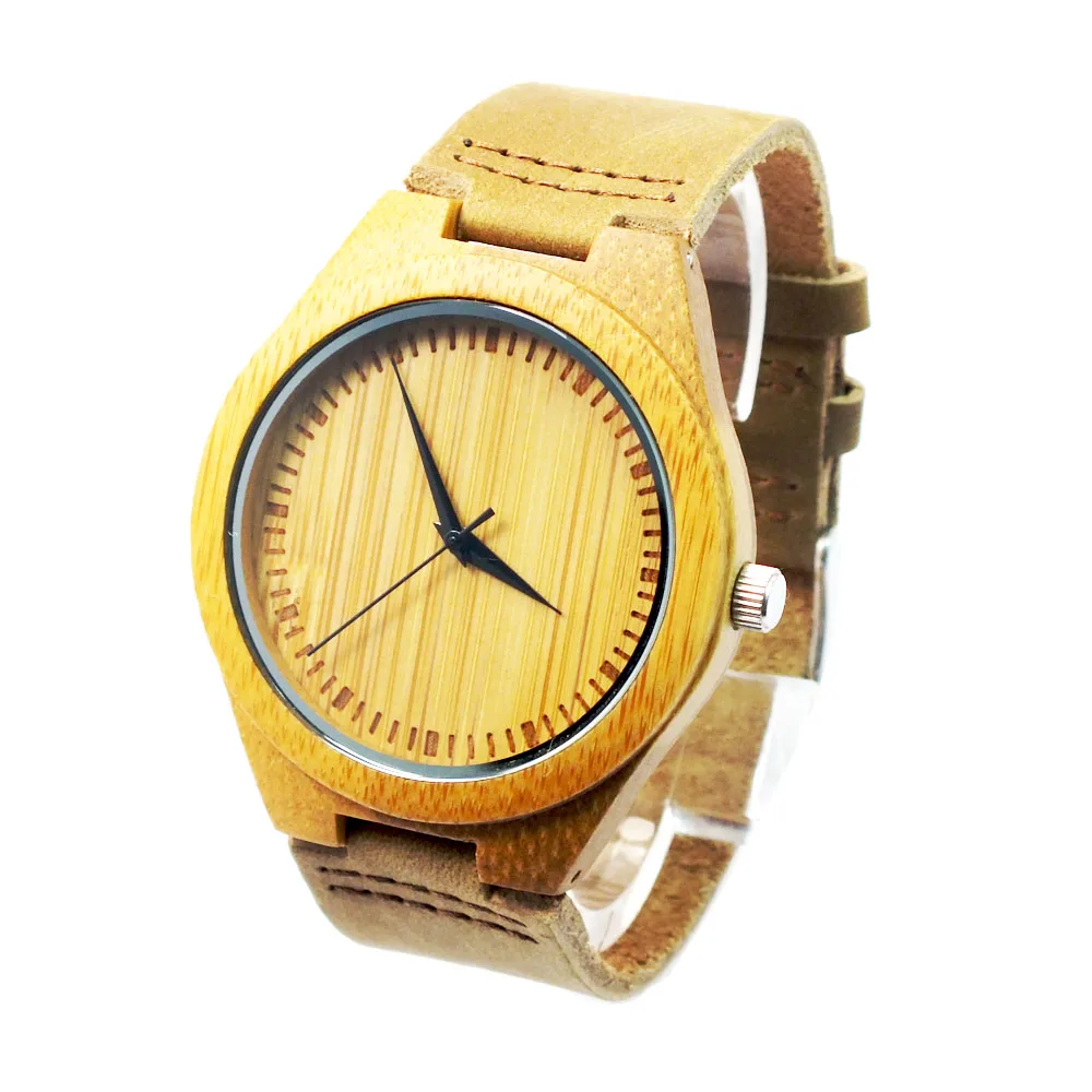 50 Off Bamboo Watch miyota 2035 movt low moq relojes hombre drop ship jam tangan kayu watches wood men Alibaba