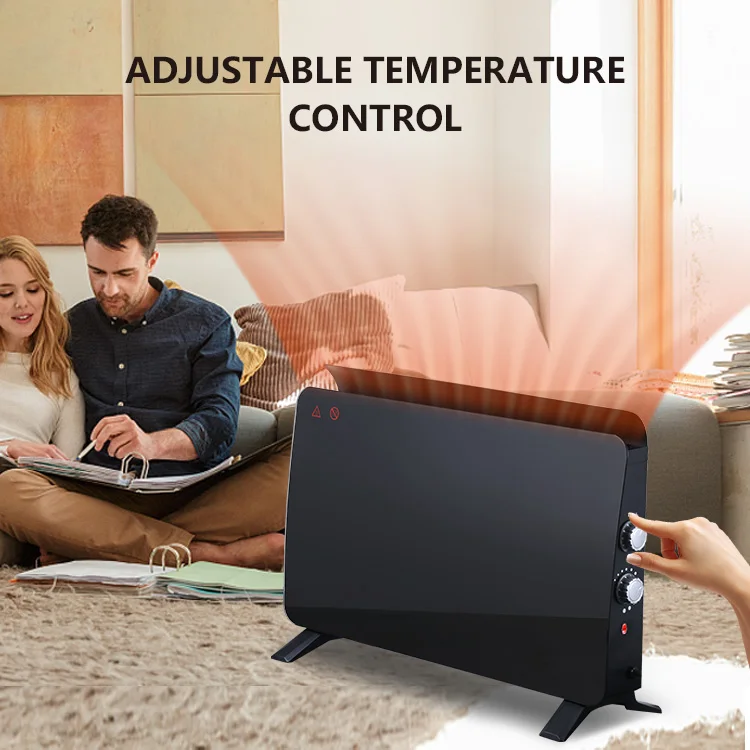 Best 1500w Electric Wall Mounted Room Glass Panel Convector Korea ...