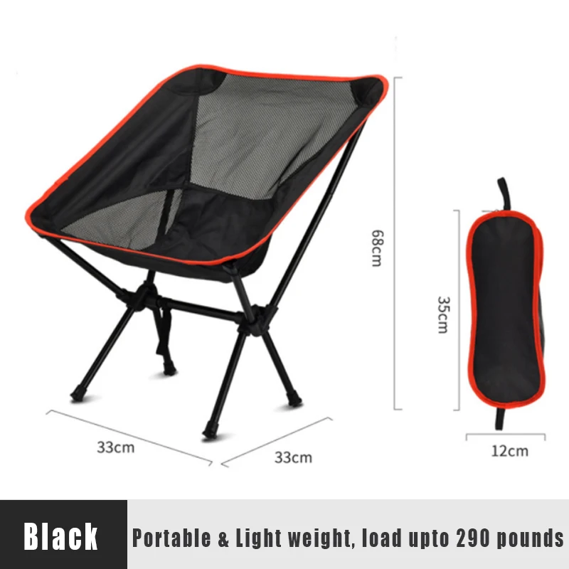 Lightweight Portable Folding Chair for Kids for Camping Backpacking Travel Beach Outdoor Furniture Use details