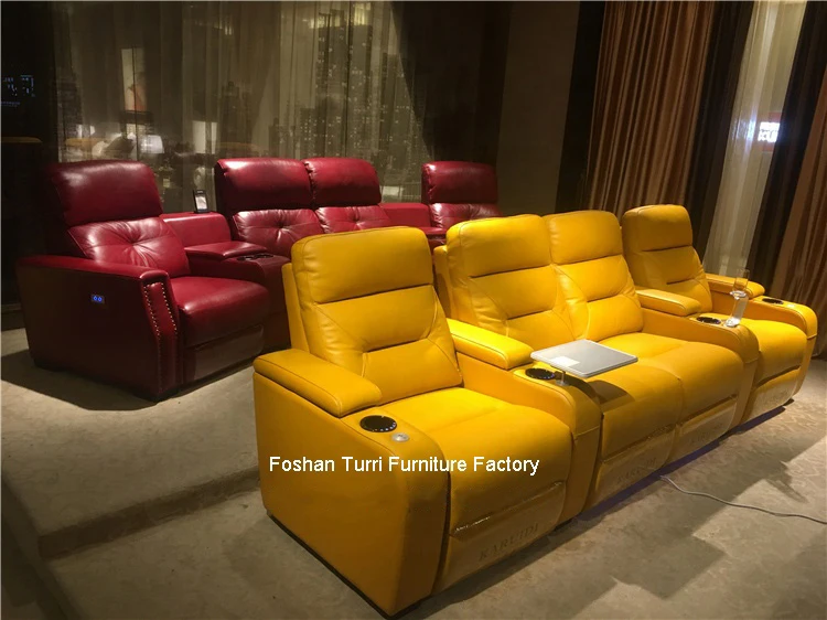 Vip Home Theater Recliner Modern Sofa Set Family Cinema Sofa Electric