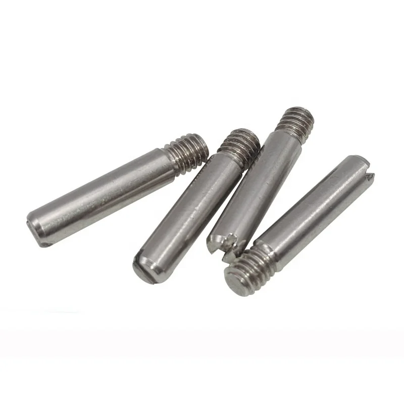 定制不锈钢圆形直滚花滚花定位销