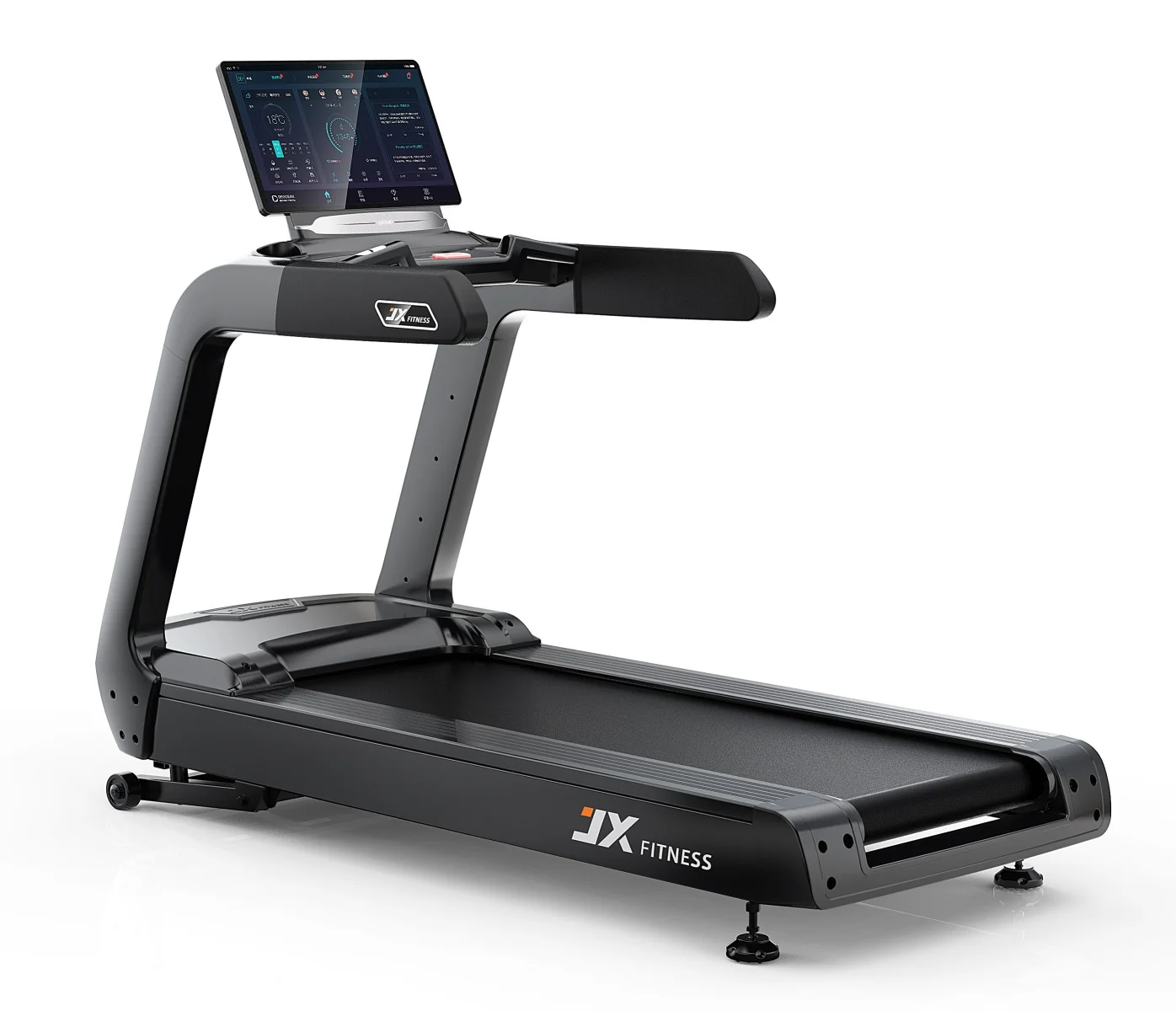 6hp Ac Motor Treadmill 2024 Gym Fitness Equipment Commercial Running