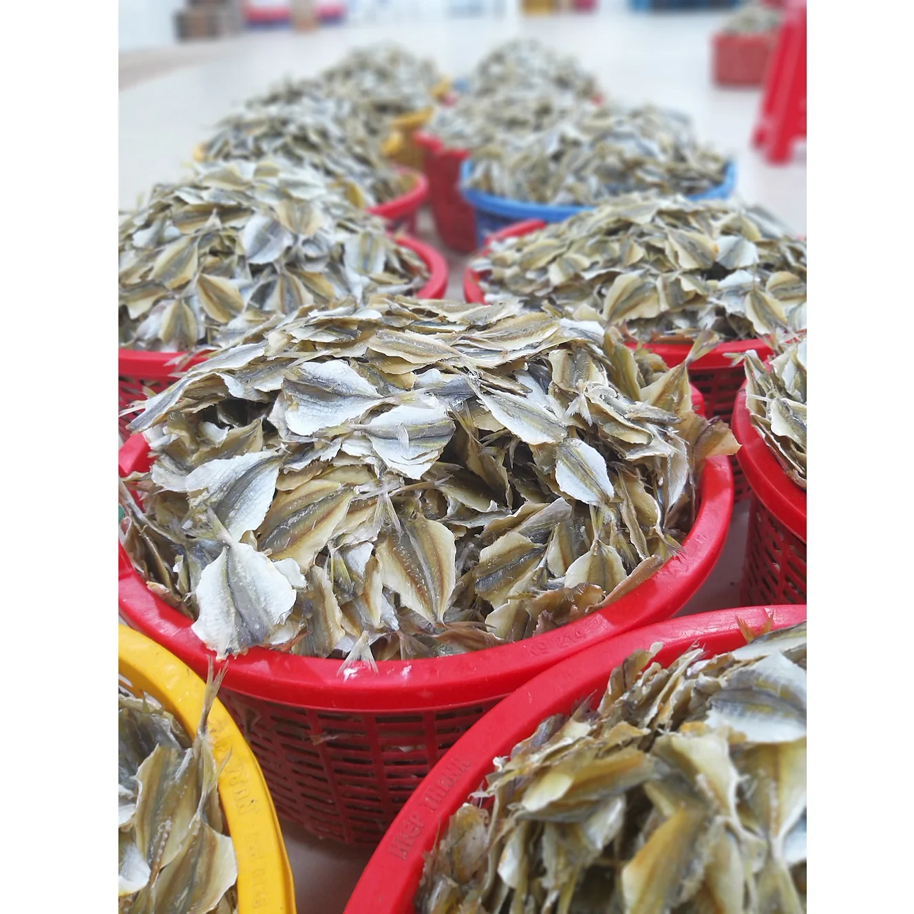 
Dried Fish - Dried Yellow Stripe Trevally - High Quality 