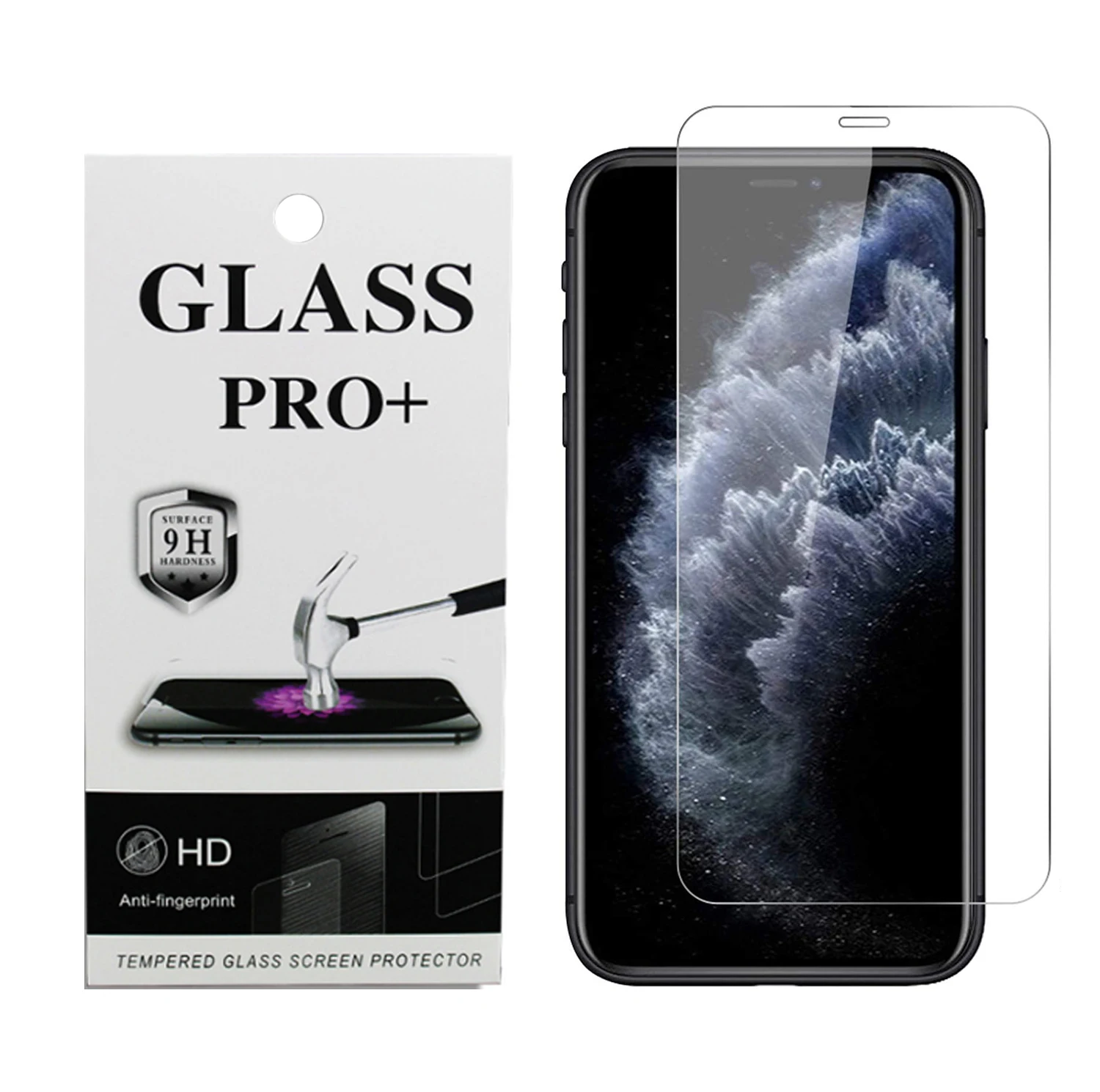 

For iPhone 13 Screen Protector,2.5D Premium 9H Tempered Glass Screen Protector Film For iPhone 13 Pro Max Cristal Templado, Clear