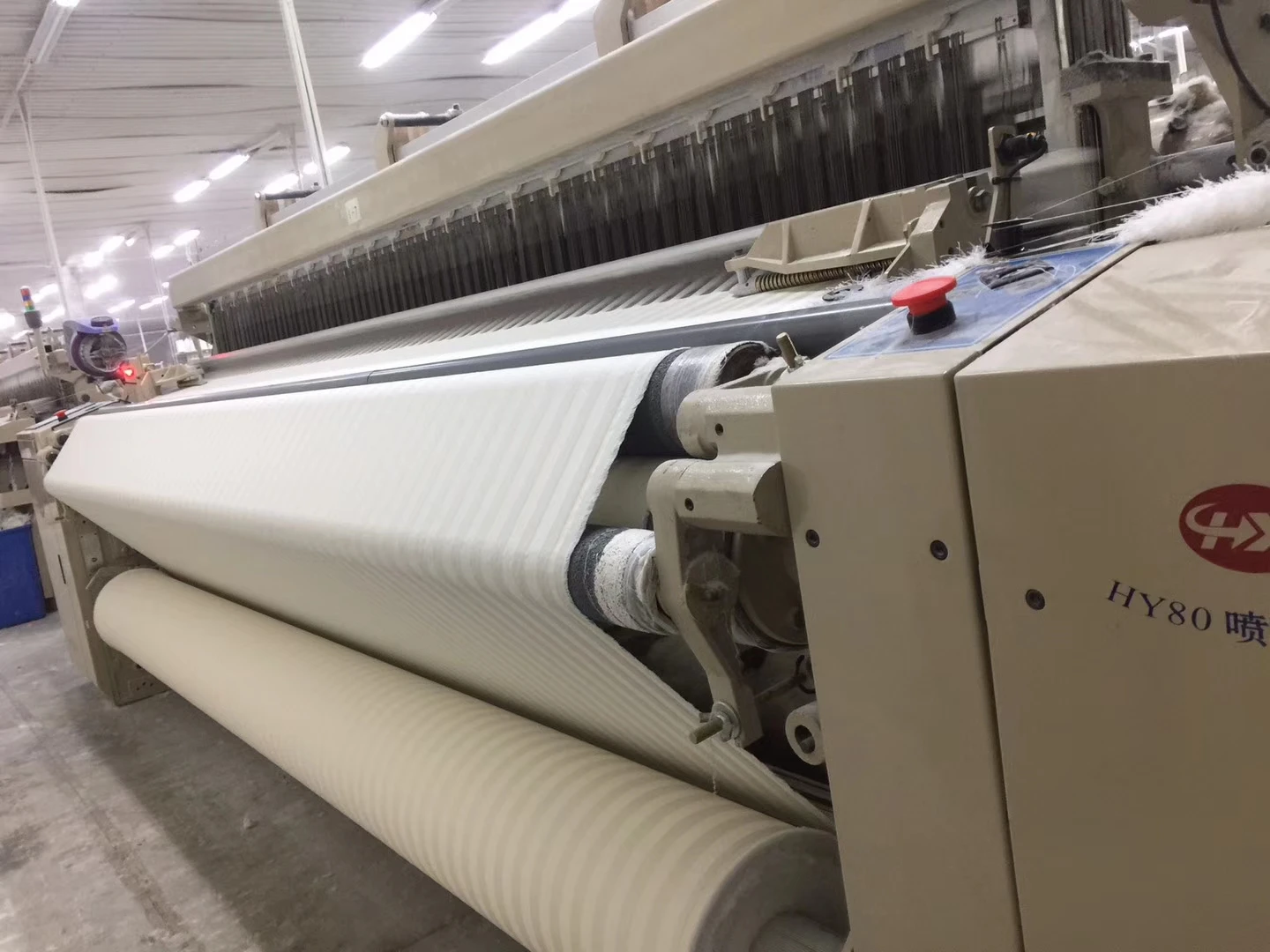 100% white satin stripe bedding microfiber fabric