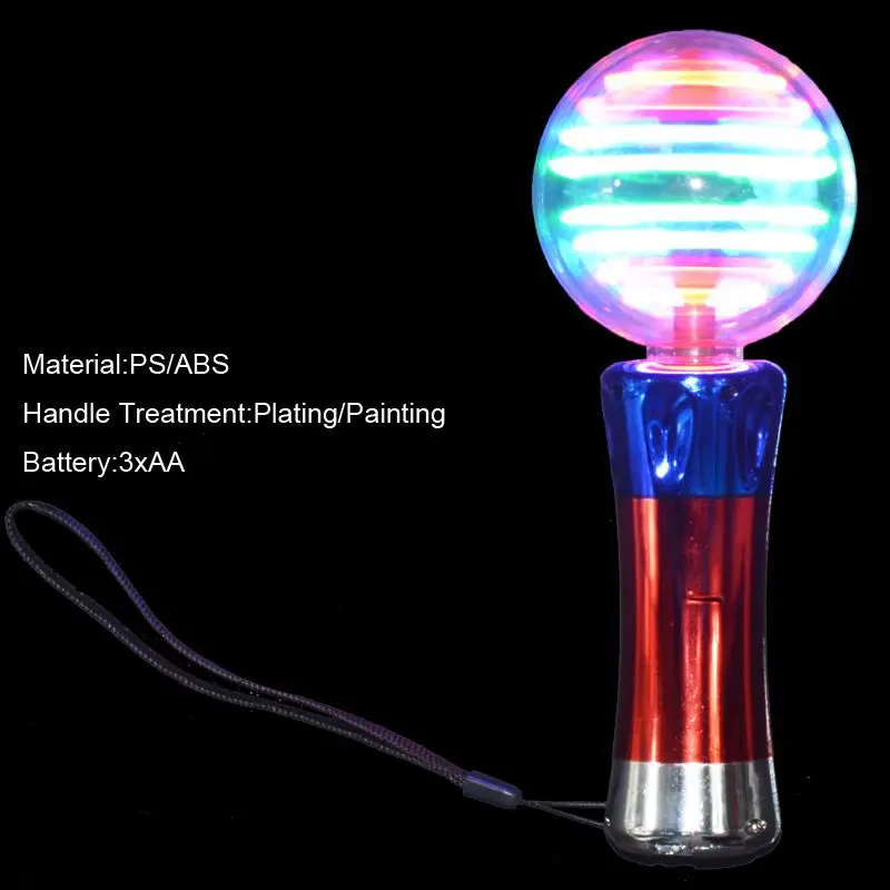 Creativity Light Up Magic Ball Toy Wand For Kids Flashing Led Wand