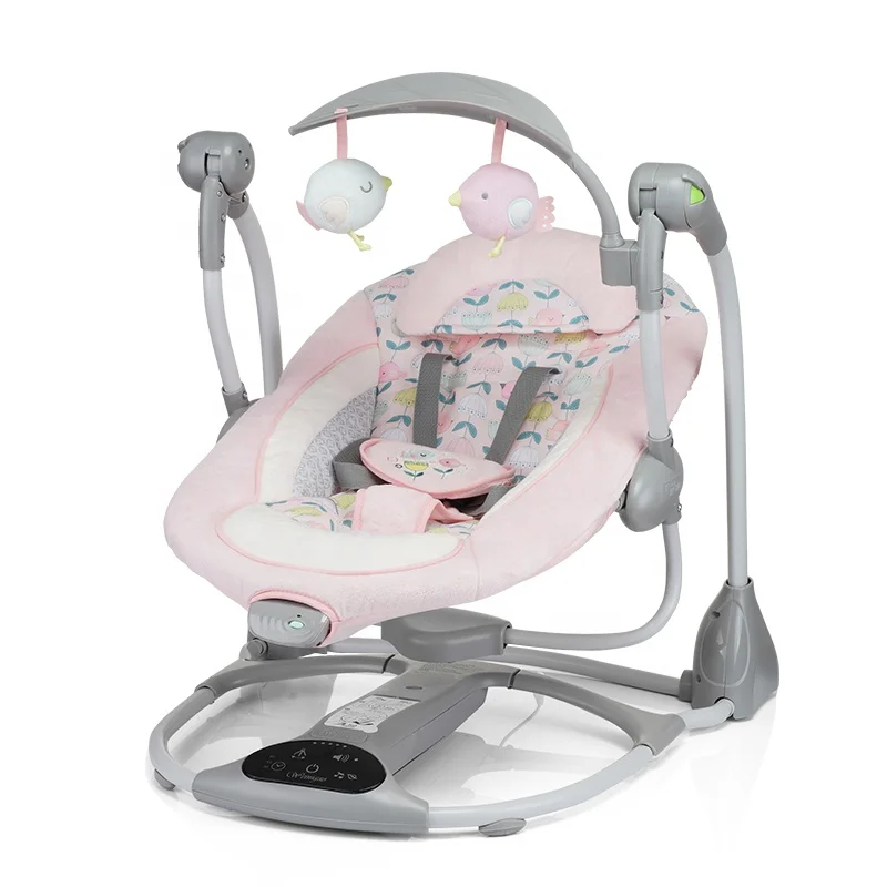 
Top Quality Widespread Most Trustworthy Manufacturer Gross Weight 7Kg Electric Magnetic Swing Cradle Baby Bed With Music 