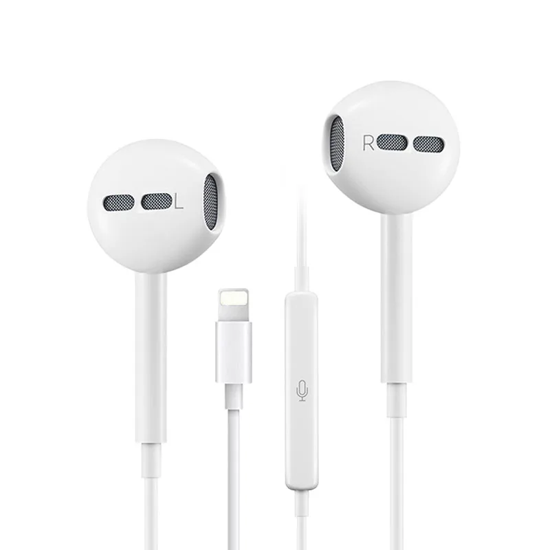 Earphones with Microphone Earbuds Stereo Headphones and Noise Isolating Headset Made Compatible with iPhone Xs/XS Max/XR/8 Plus/8/7 7Plus/7/X0-03 