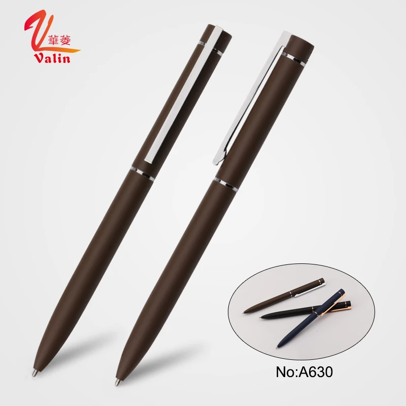 Best Ball Pen Brands Metal Ballpoint Pen Slim Elegant Soft Touch Ball