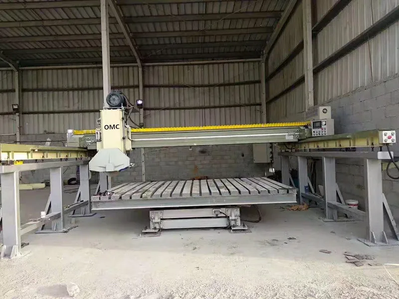 Automatic Infrared Granite Bridge Saw Tilt Table Cutting Machine For ...