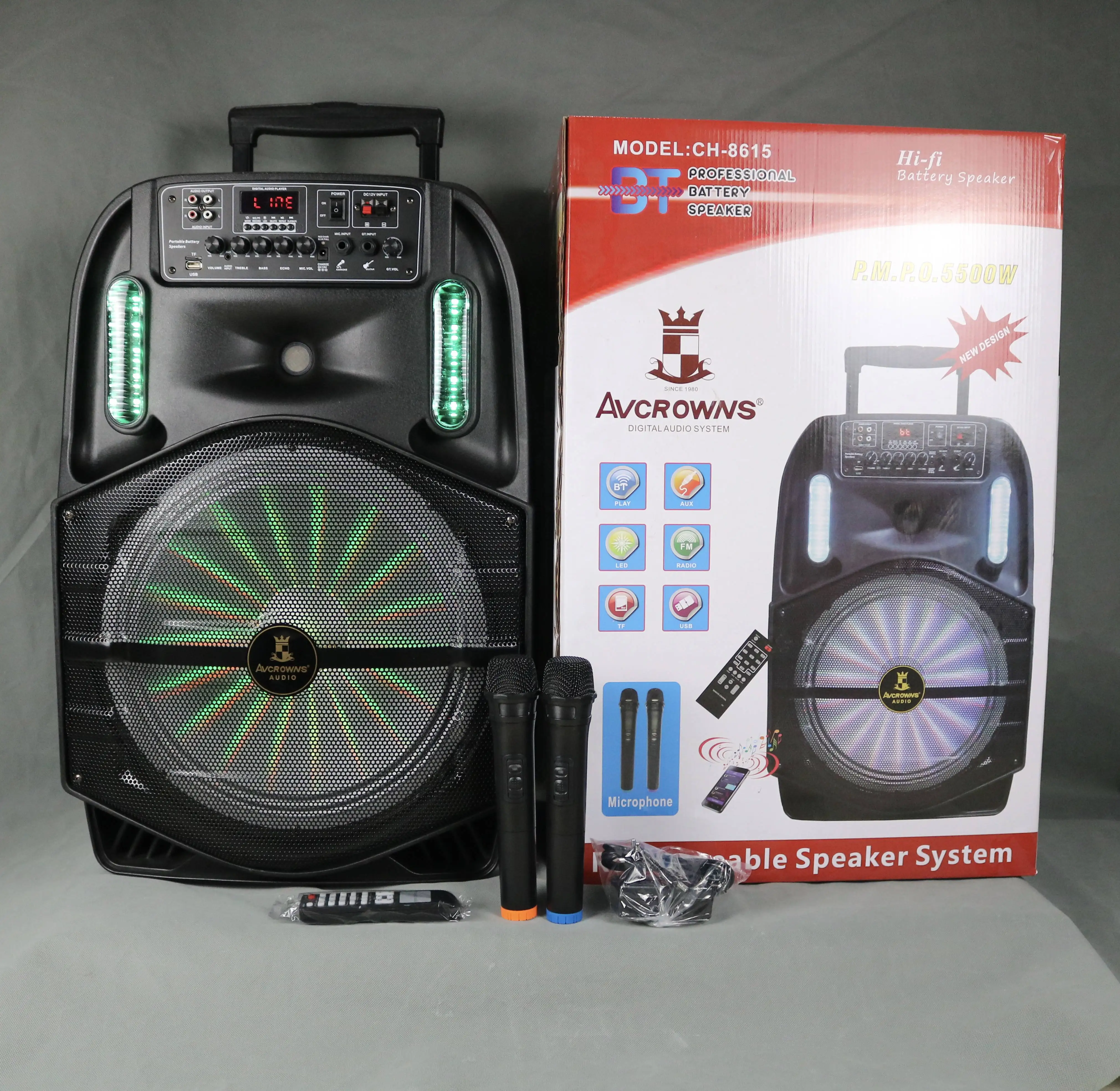 AVCROWNS CH-8615 15