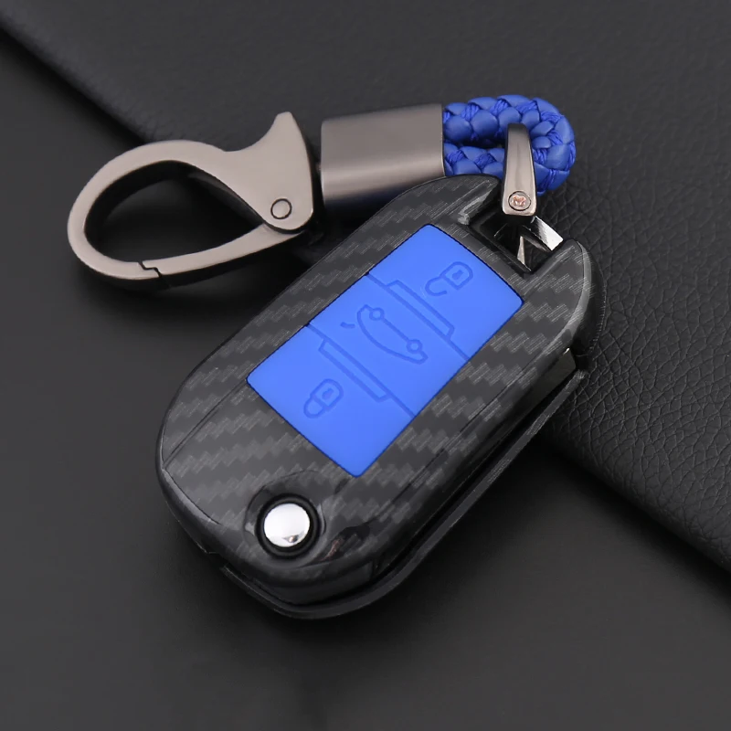 Car Key Cover Holder For Peugeot 308 408 508 2008 3008 4008 5008