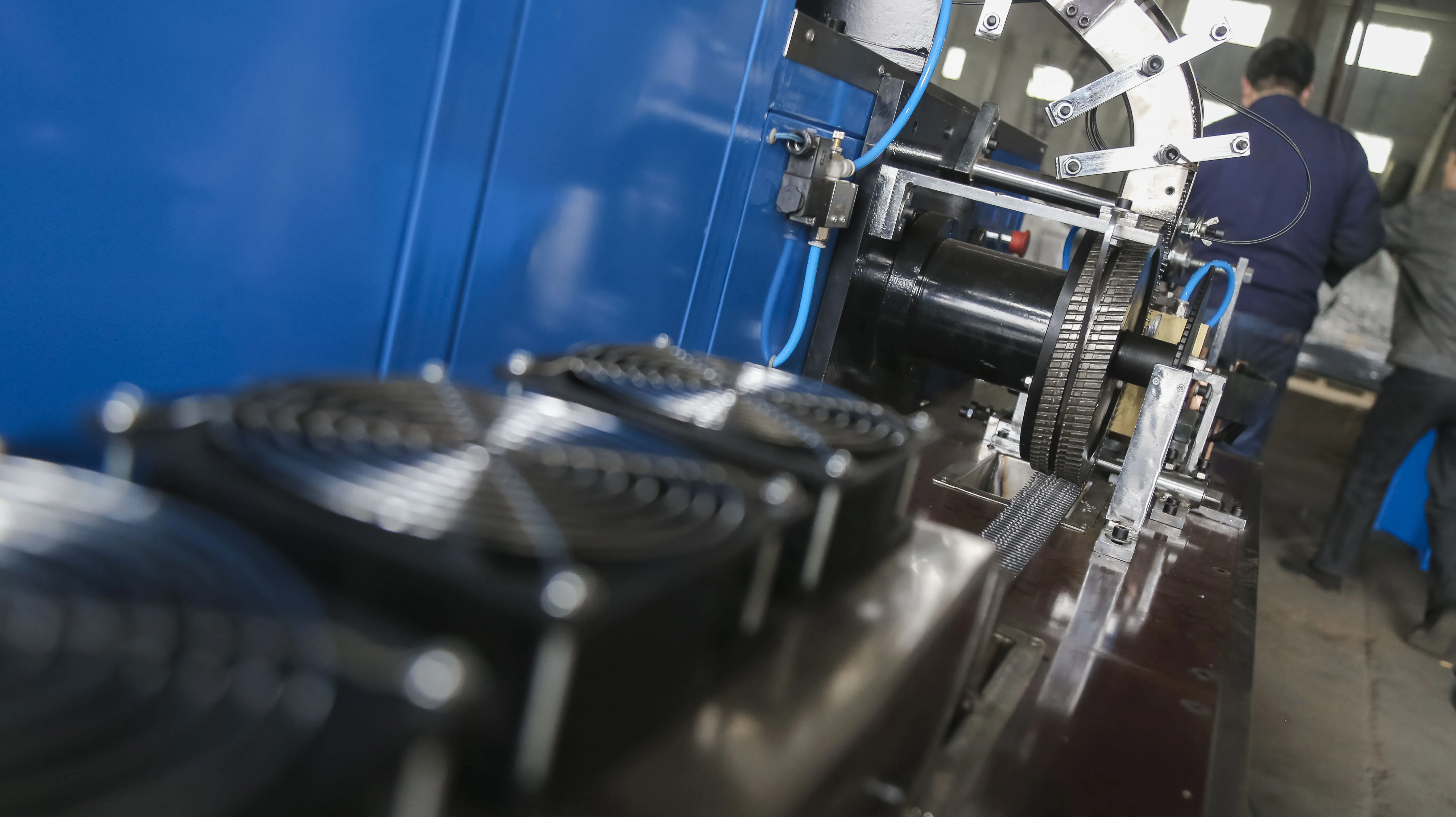 Automatic Wire Collated Coil Nail Making Machine High Productivity