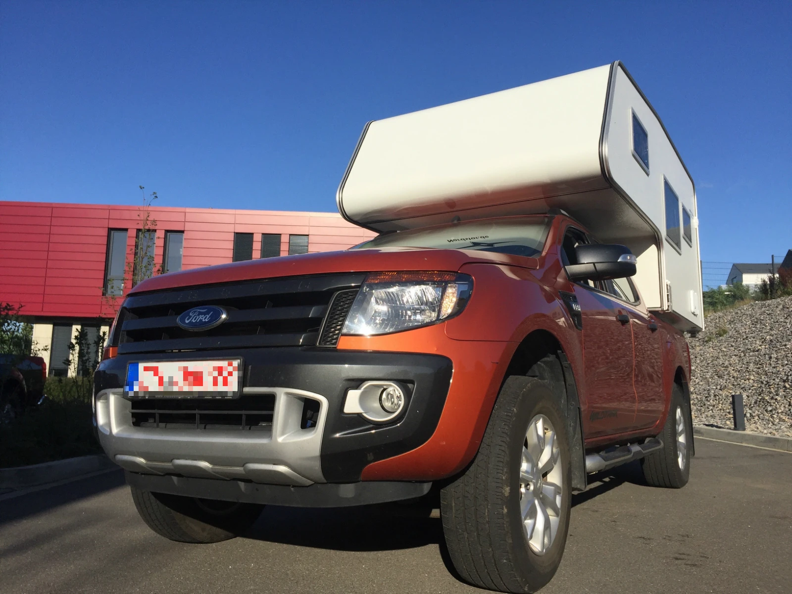 2020 Ecocampor Luxury Demountable Truck Camper With Queen Size Bed For