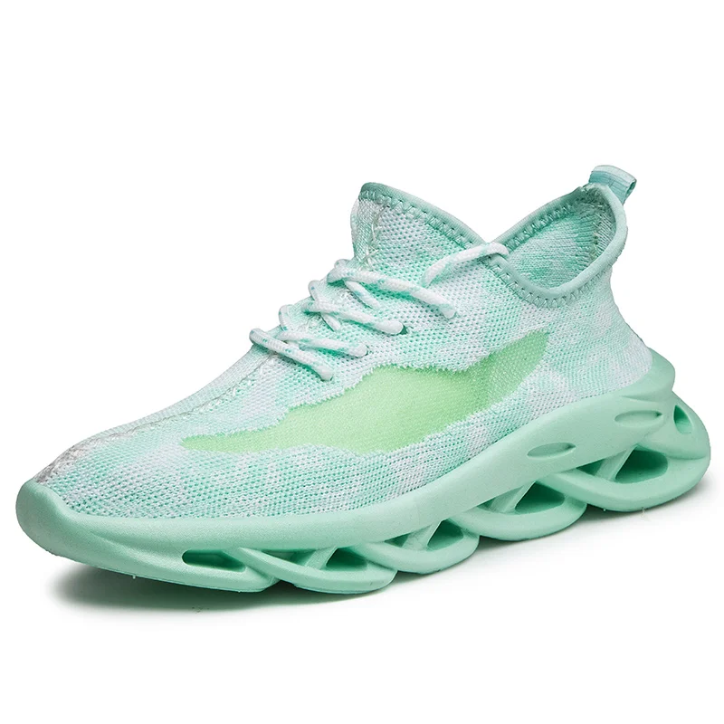 shock absorbing running shoes