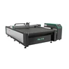 fast speed oscillating knife fabric textile paper pattern cutting machine