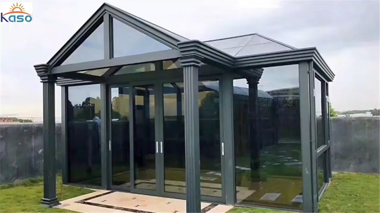 Sunshine Home Kits Solarium Glass House Conservatory Roof Outdoor
