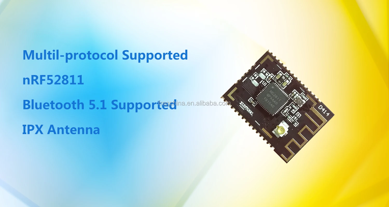 Bluetooth 5.1 Module Long Rang Aoa Aod Nrf52811 Ipx Antenna Module ...