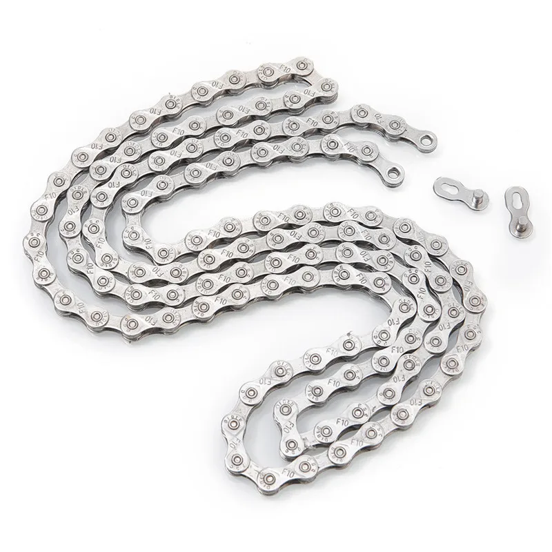 ZHIQIU FSC 6 7 8 Speeds 116L MTB Bikes Bicycles Chains Silver Gold 1//2/" x 3//32/"