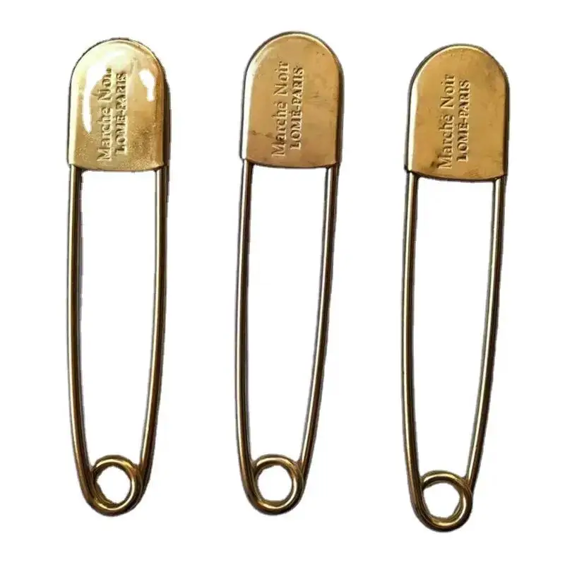 Wholesale Direct Sales Large Safety Pins Gold Stainless Steel Clothing ...