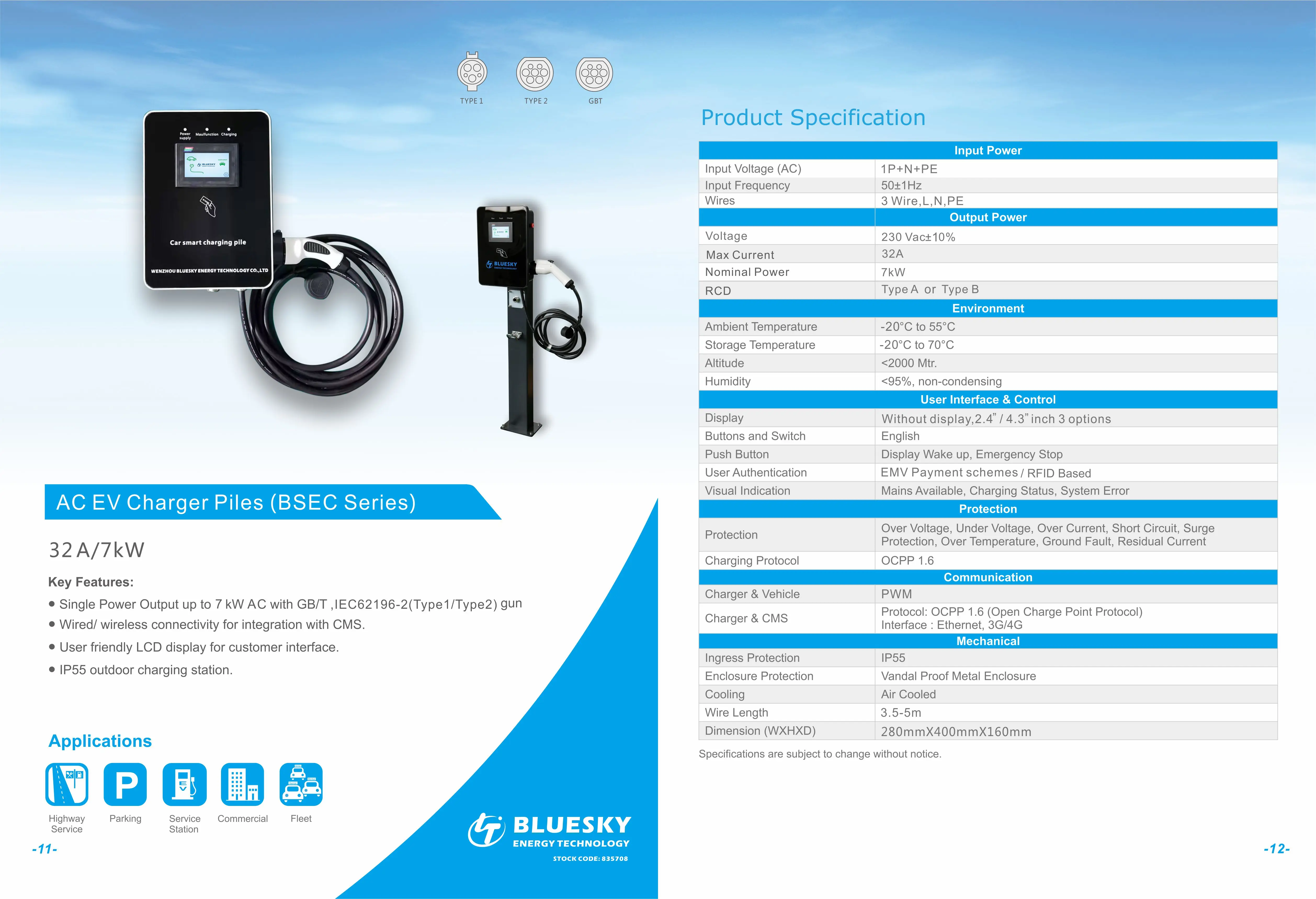 EV charger 11-12