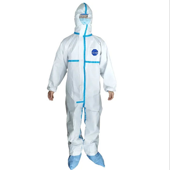ppe面料抗病毒ii级icu使用白色套装整体