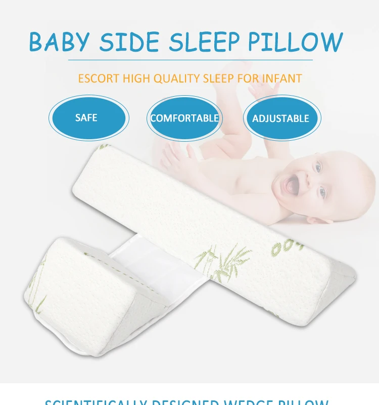Bed Sleeping Adjustable Baby Wedge Side Sleeping Pillow Buy Baby