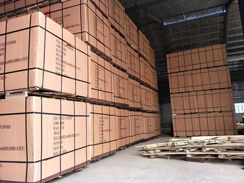the plywood is cover with 3mm plywood or carton