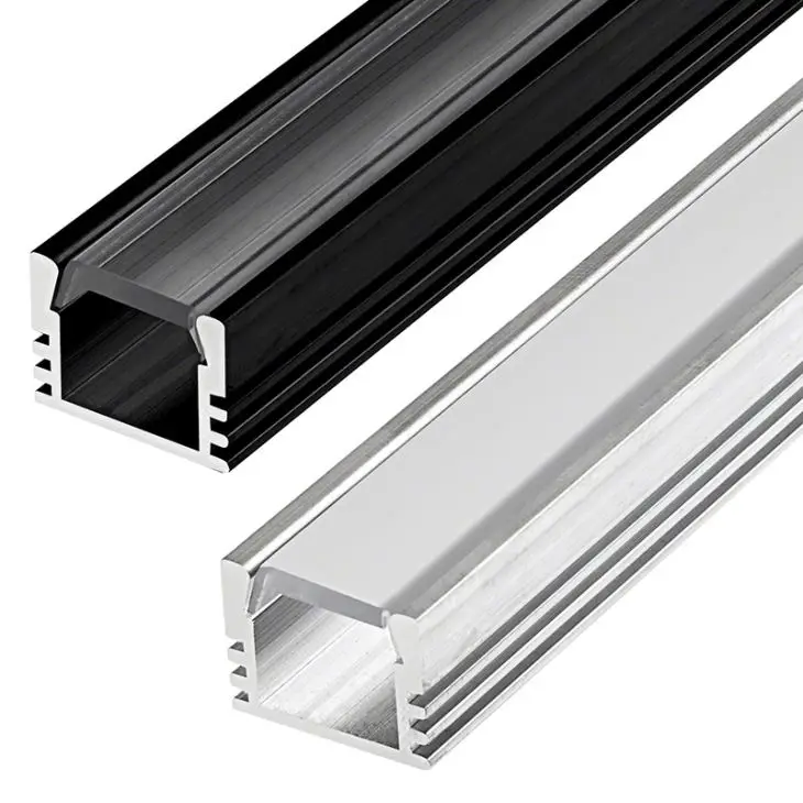 Extruded aluminium led u channel profiles bars light