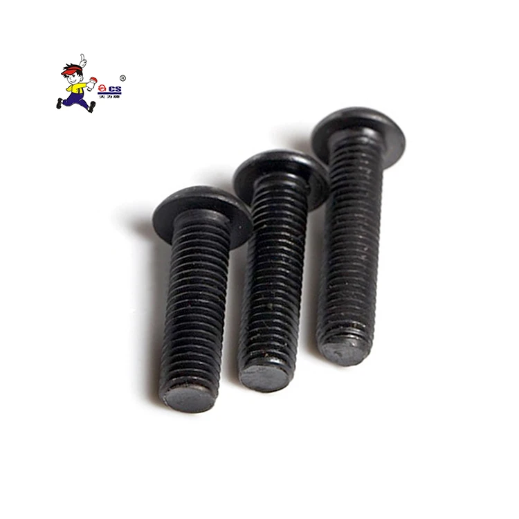
Black Oxide Hexagon Socket Button Head Hex Drive Screws 
