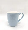 Factory supply Latest design 12 OZ embossed color glazed design coffee &water ceramic porcelain cup with liliing ceramics co.