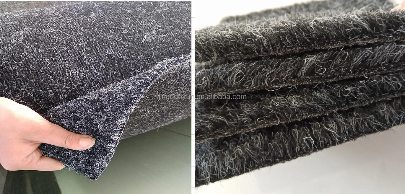 Africa Alluvial Gold Washing Carpet 3 Lines Rib Miners Moss Gold Panning Carpet For Alluvial