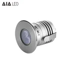 304 ステンレス鋼 + アルミベストセラー IP67 防水 3 ワット地下の led ランプ屋外 led 埋没ライトステップのための