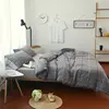 Simplicity bill yarn dyed washed cotton bedding sets 100% cotton