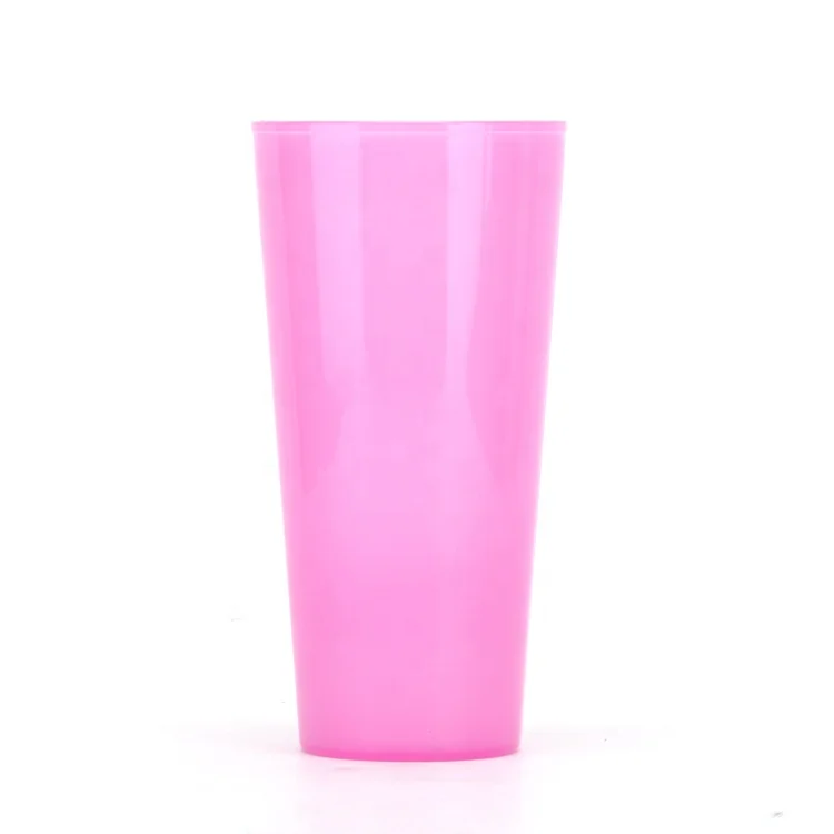 
Hot product bpa free custom logo plastic cold color changing Tumbler cups 