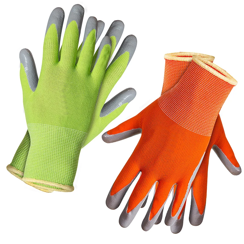 Yard Garden Tools Nitrile Coated Ladies Garden Gloves - Buy Nitrile ...